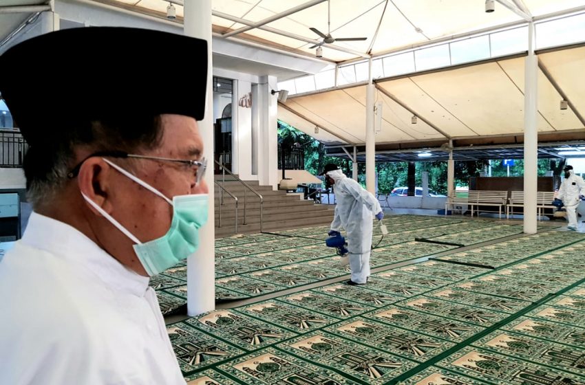  Jusuf Kalla : Menjaga Kebersihan Masjid Bagian dari Iman