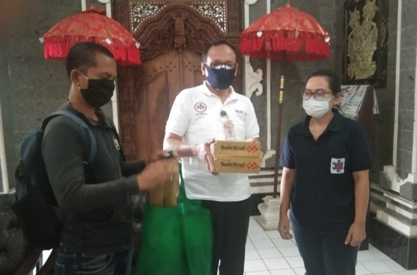  Tim Medis Covid-19 BRSUD Tabanan Bali, Dapat Bantuan Vitamin dari Pewarta