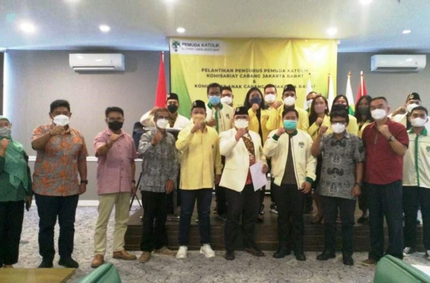  Pengurus Pemuda Katolik Komisariat Cabang dan Anak Cabang Jakarta Barat Periode 2021-2024 Dilantik