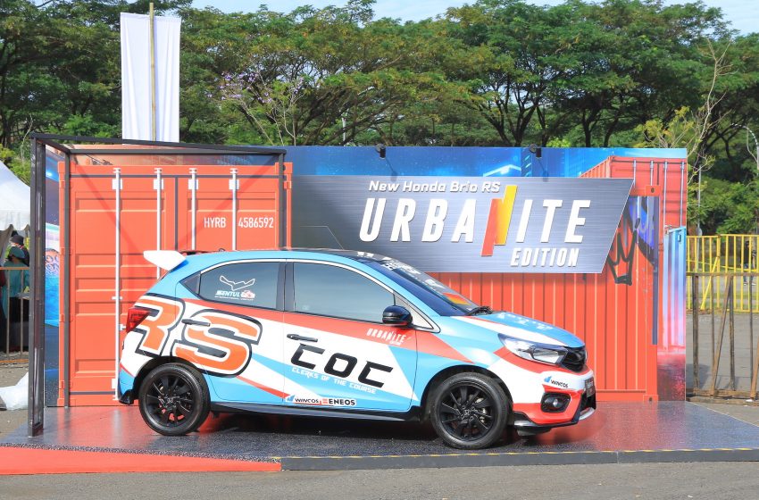  New Honda Brio RS Urbanite Edition Diperkenalkan Sebagai Mobil COC di Ajang ISSOM 2022