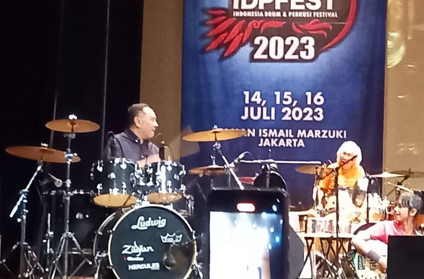  7 Drummer Legend Indonesia Kembali Unjuk Kebolehan Di Ajang IDPFEST 2023