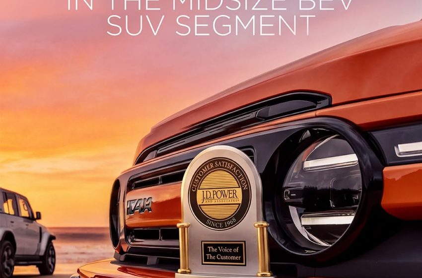  Raih Peringkat Teratas J.D. Power, iCAR V23 Dapat Pengakuan Dunia