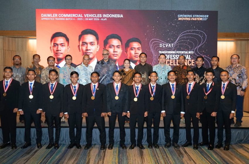  Hadapi Persaingan Global, DCVI Bekali Teknisi Muda dengan Standar Daimler Truck