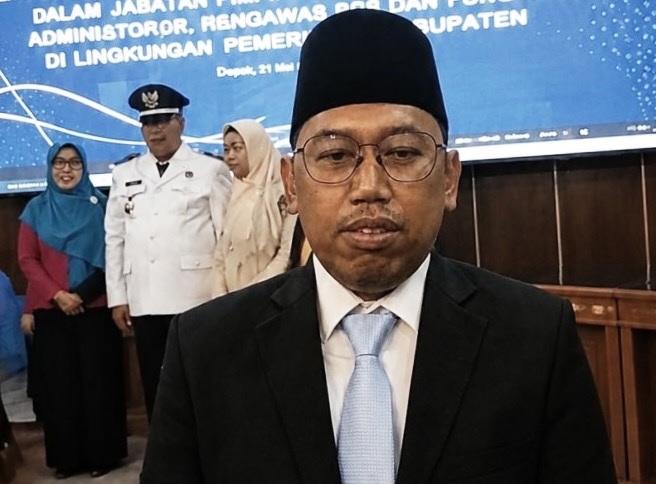  Supian Suri lantik Yodi Joko Bintoro sebagai Kepala Dinas PUPR Kota Depok