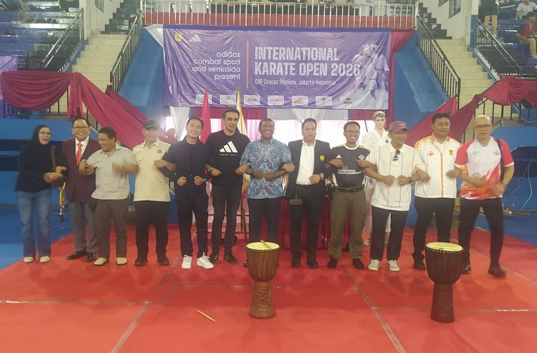  Kemeriahan Event Adidas Karate Open Championship 2026 di GOR Ciracas, Ajang Atlet Internasional berprestasi