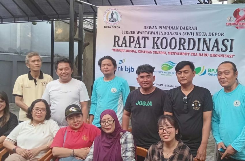  Bentuk Panitia Musda 2026, SWI Kota Depok Gelar Rakor